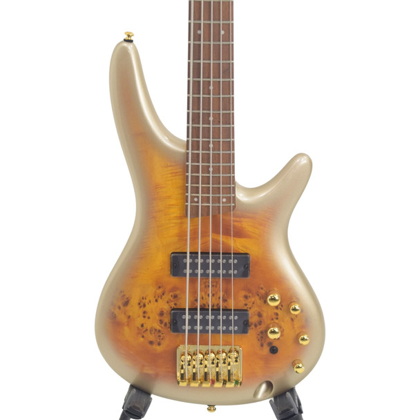 Ibanez SR405EPDX Standard 5-string Electric Bass Guitar - Mars Gold Metallic Burst
