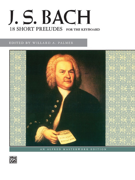 J.S. Bach 18 Short Preludes - Piano Solos (7111B5)