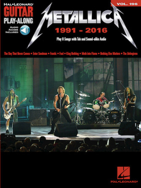 Metallica: 1991-2016 Guitar Play-Along Volume 196