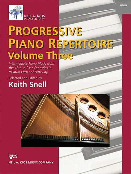 Progressive Piano Repertoire, Volume Three
Edited by Keith Snell