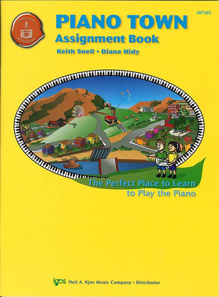 Piano Town Assignment Book
Composed by Diane Hidy, Keith Snell