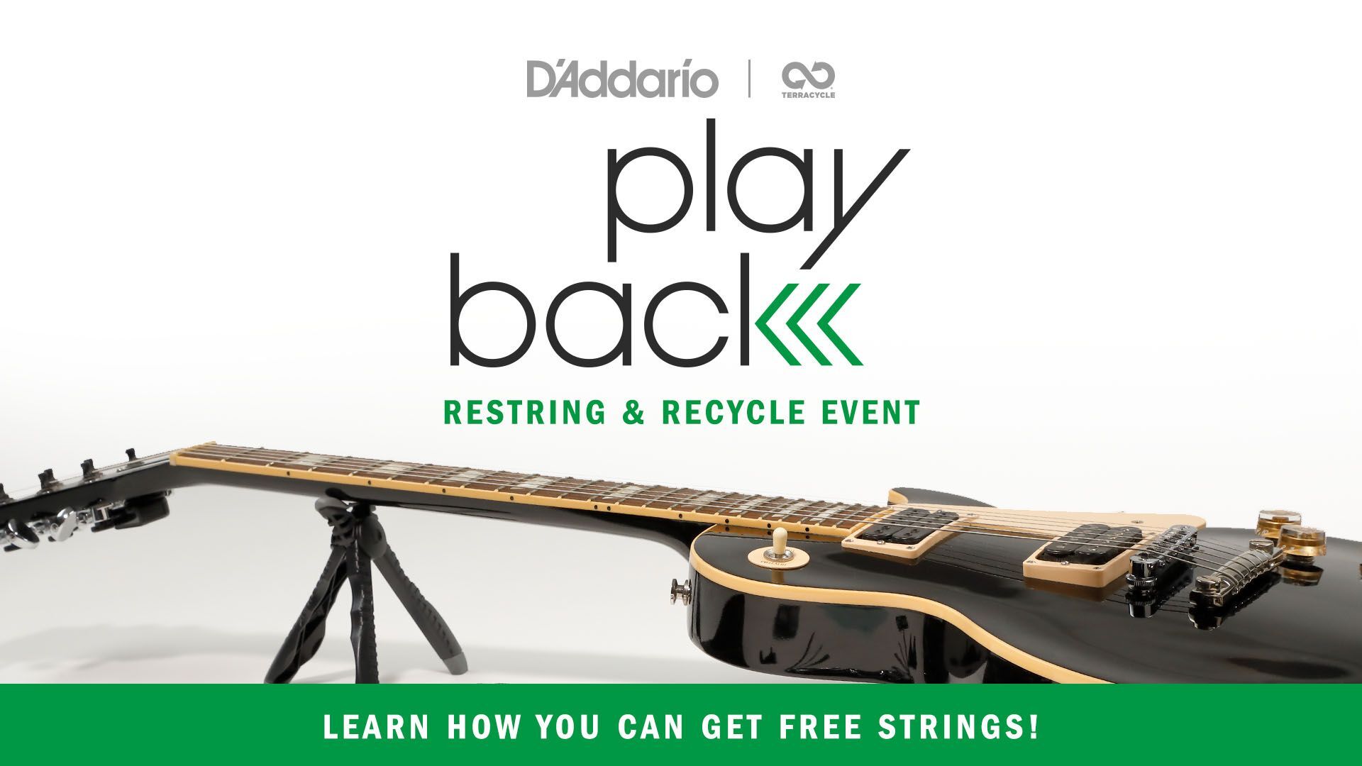 Learn more about D'Addario Playback String Recycling