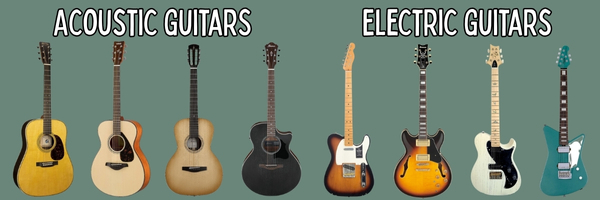Strumming, shredding, or whatever you like - we've got guitars at Heid Music!