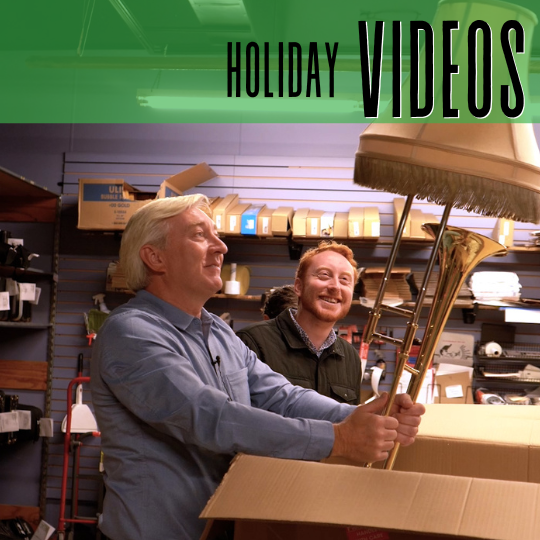 Check out our holiday videos at Heid Music!