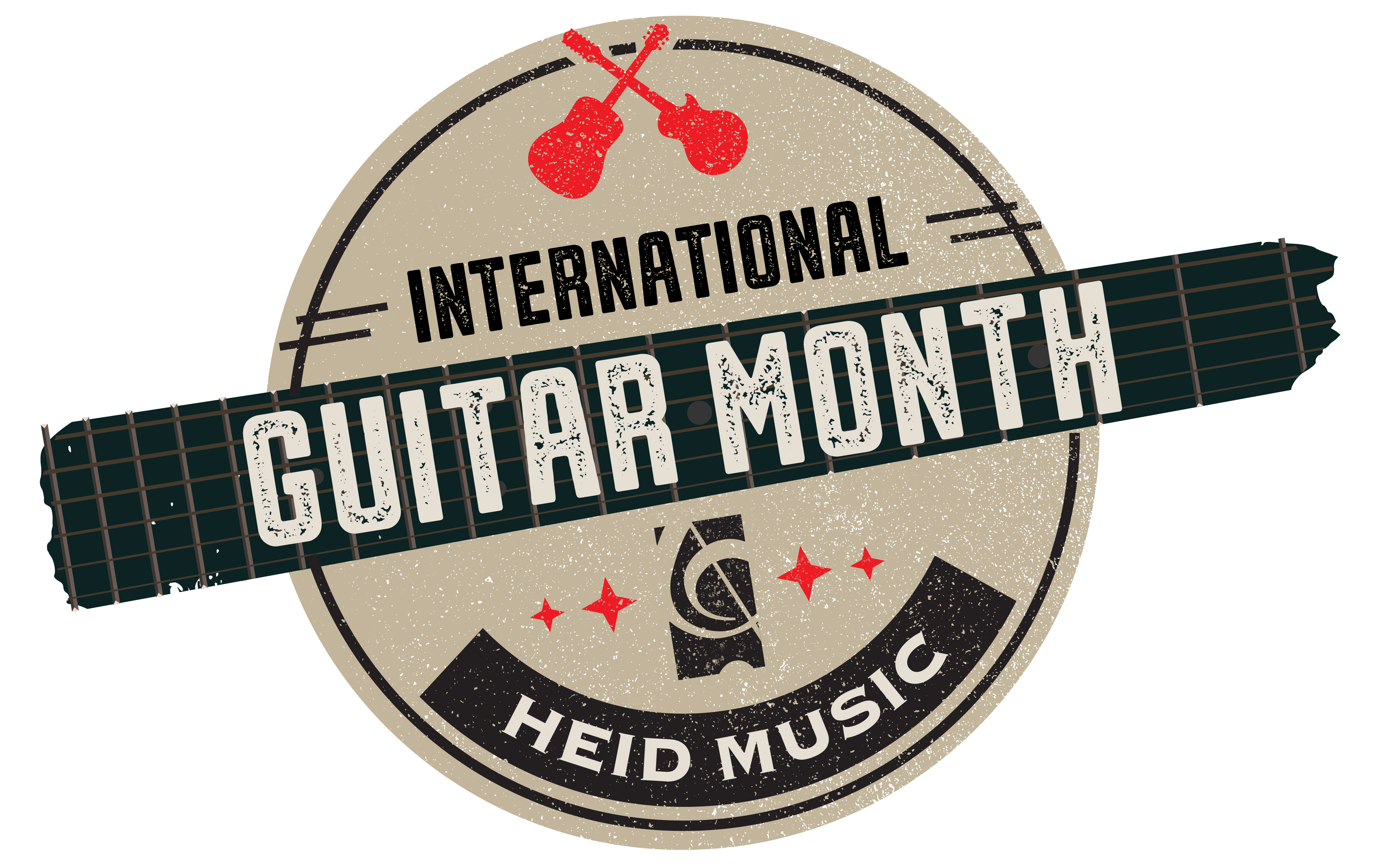Celebrating Guitar Month at Heid Music in Appleton, Oshkosh, Green Bay, Stevens Point and Madison WIsconsin!