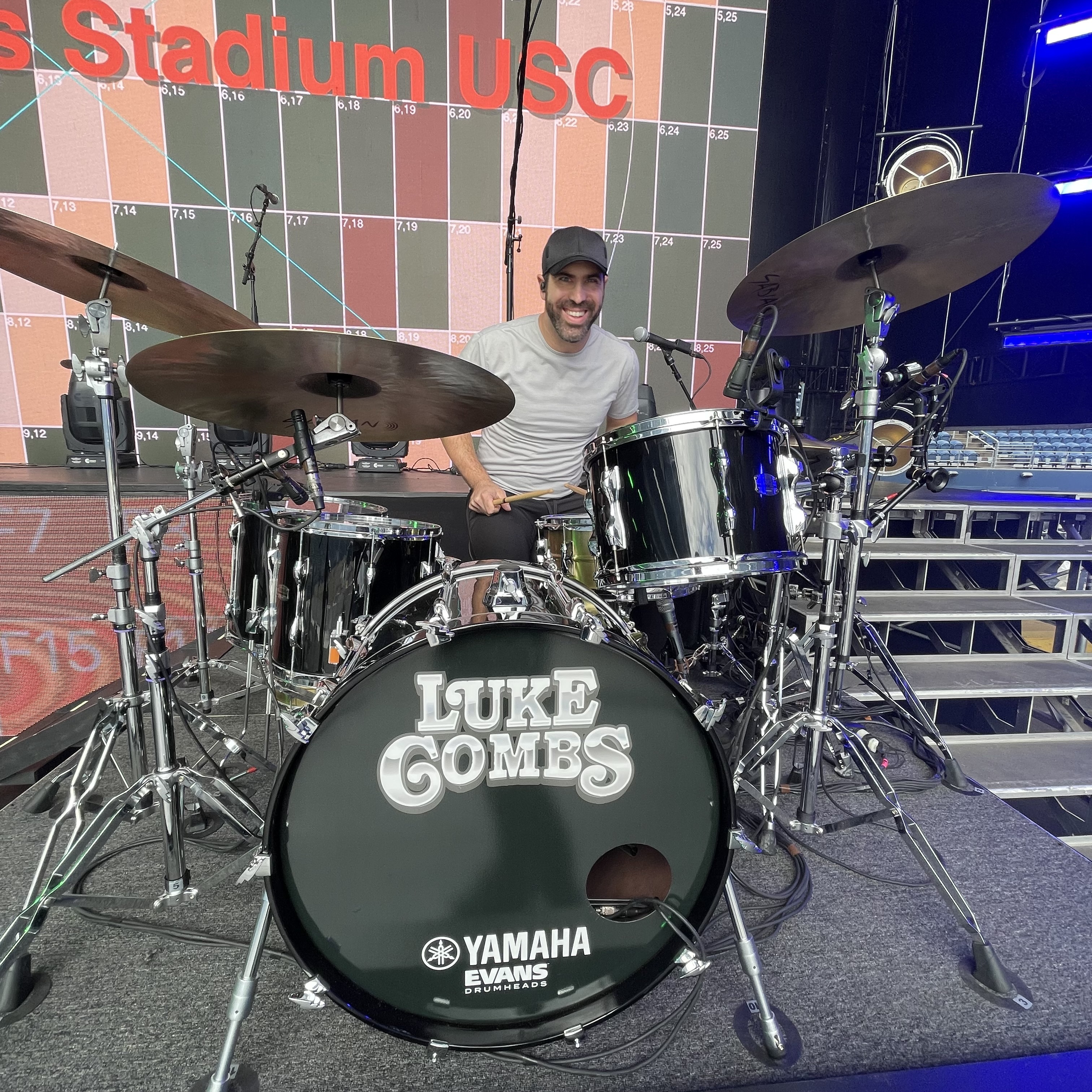 Jake Sommers at Luke Combs show