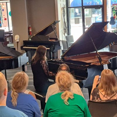 Piano Playing Make Music Day 2025