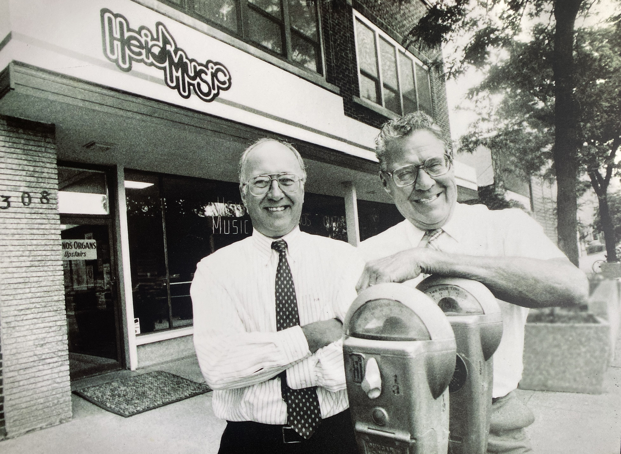 Paul & Peter Heid - Father and Son Owners of Heid Music