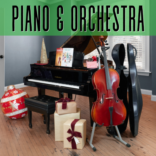 Piano & Orchestra Collection for the Holidays at Heid Music!