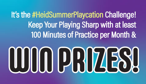 Play music - win prizes - Heid Music!