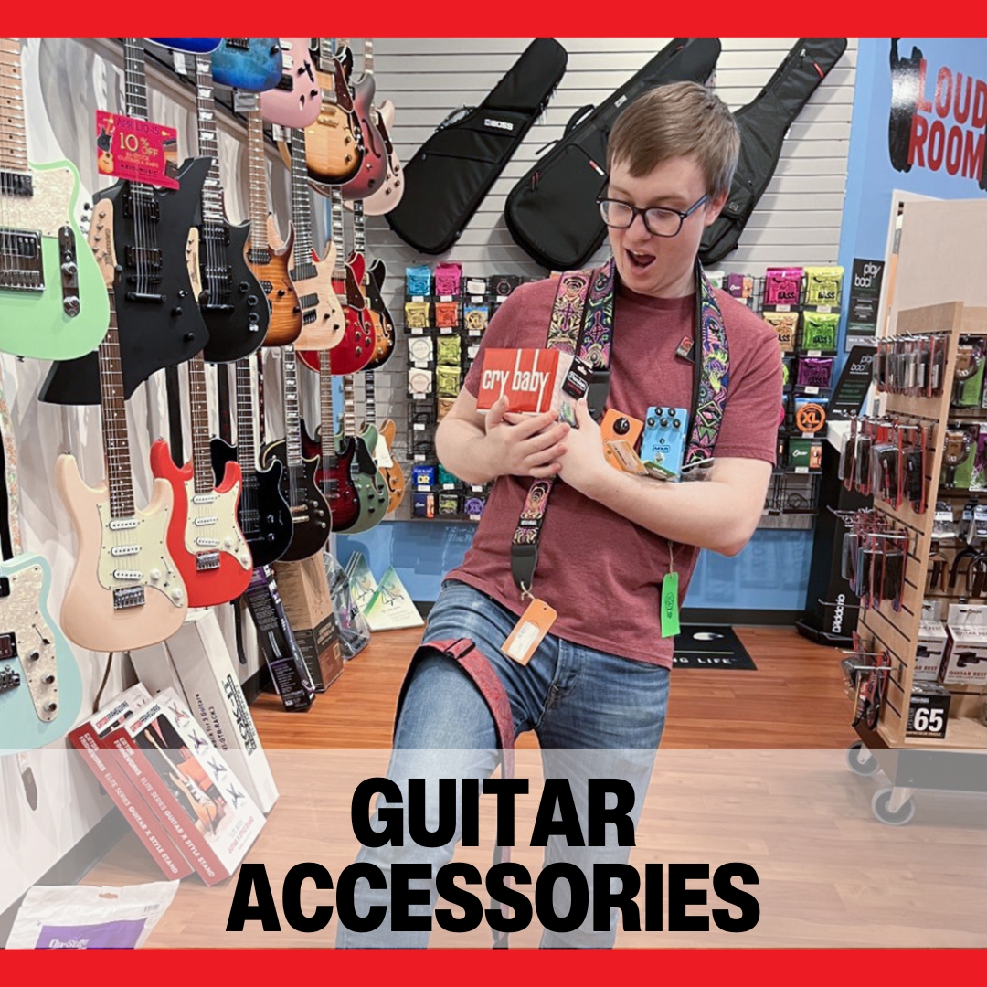Find all of the guitar accessories you could ever need at Heid Music