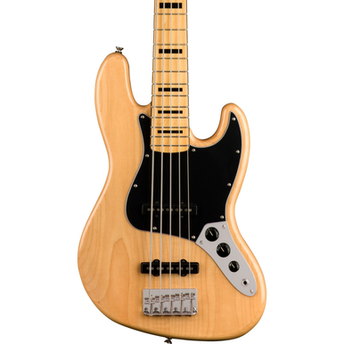 Heid Music | Squier Classic Vibe '70s Jazz Bass Guitar V - Natural