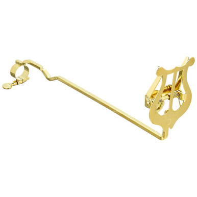 Heid Music | APM 514G Trombone Lyre - 2-Piece Gold Brass