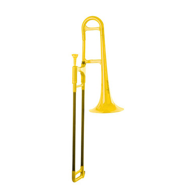 Heid Music - Jiggs PBONE1Y pBone Plastic Trombone - Yellow