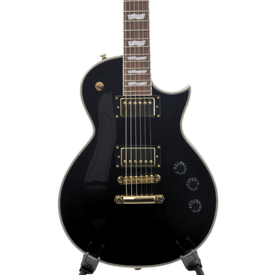 LTD EC-256 - Black with Gold Hardware - Five Star Guitars