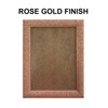 Chalk Style Blush Pink Rose & Gold Fingerprint Tree Instructions Wedding Sign