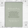 Rustic Vintage Watercolour Olive Wedding Double Sided Cover Order Of Service