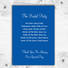 Malta Abroad Personalised Wedding Double Sided Cover Order Of Service