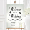 White Lily Stunning Personalised Any Wording Welcome To Our Wedding Sign