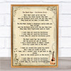 The Beach Boys California Girls Song Lyric Quote Print