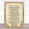 Blink-182 What's My Age Again Song Lyric Quote Print