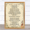 Kate Bush This Woman's Work Song Lyric Quote Print