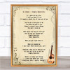 Al Green Simply Beautiful Song Lyric Quote Print