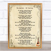 The Beatles Oh! Darling Song Lyric Quote Print