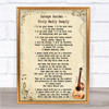 Savage Garden Truly madly Deeply Song Lyric Vintage Quote Print
