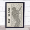 Garth Brooks That Summer Shadow Song Lyric Quote Print