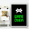 Space Invaders 3 Children's Nursery Bedroom Wall Art Print