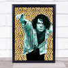 Michael Hutchence Leopard Funky Framed Wall Art Print