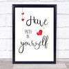 Have Faith In Yourself Quote Typogrophy Wall Art Print