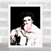 Elvis Bubble Gum Decorative Wall Art Print