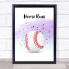 Basketball Home Run Decorative Wall Art Print