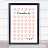 Kindness Is A Gift Decorative Wall Art Print