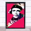 Chez Guevara Revolutionary Pop Art Lightening Style Funky Wall Art Print