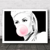 Gwen Stefani Bubblegum Wall Art Print