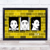 Black Lives Matter Wall Yellow Wall Art Print