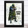 Splatter Art Gaming Fortnite Doctor Doom Kid's Room Children's Wall Art Print