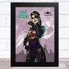 Dark Bomber Gaming Comic Style Kids Fortnite Skin Children's Wall Art Print