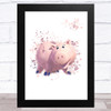 Ham Toy Story Splatter Art Children's Kids Wall Art Print