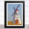 Windmill Collection Design 8 Home Wall Art Print