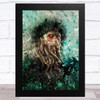 Grunge Pirates Of The Caribbean Davy Jones Children's Kid's Wall Art Print