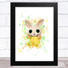 Bing Bunny Charlie Splatter Art Children's Kid's Wall Art Print