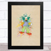 Krusty The Clown Joker Simpsons Children's Kid's Wall Art Print