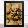 Transformers Bumblebee Vintage Children's Kid's Wall Art Print