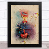 Mary Poppins Vintage Bubbles Children's Kid's Wall Art Print