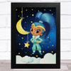 Shimmer And Shine Moon Night Children's Kid's Wall Art Print