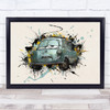 Cars Professor Zundapp Children's Kid's Wall Art Print